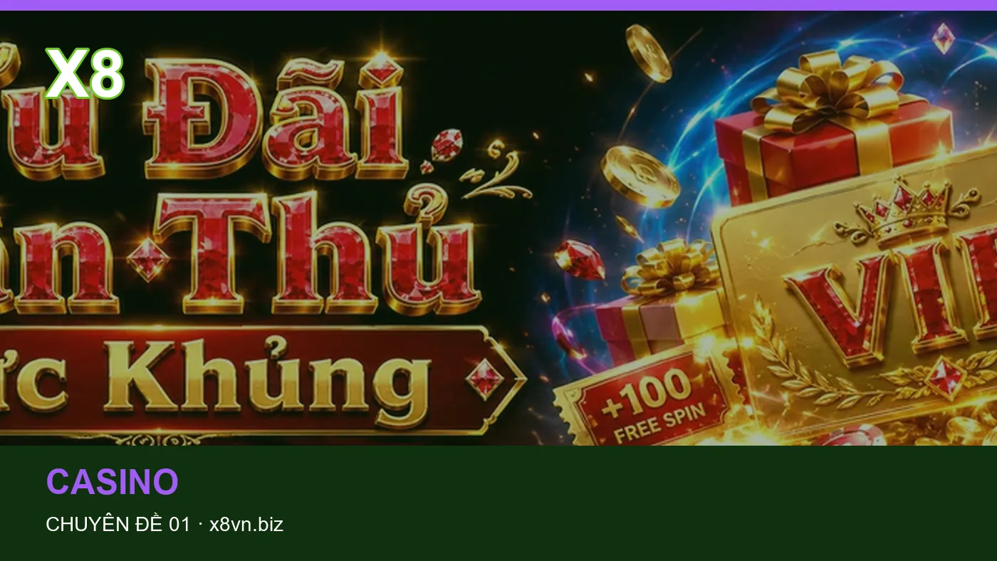 Cách bắt đầu đọc chuyên mục Casino trên X8
