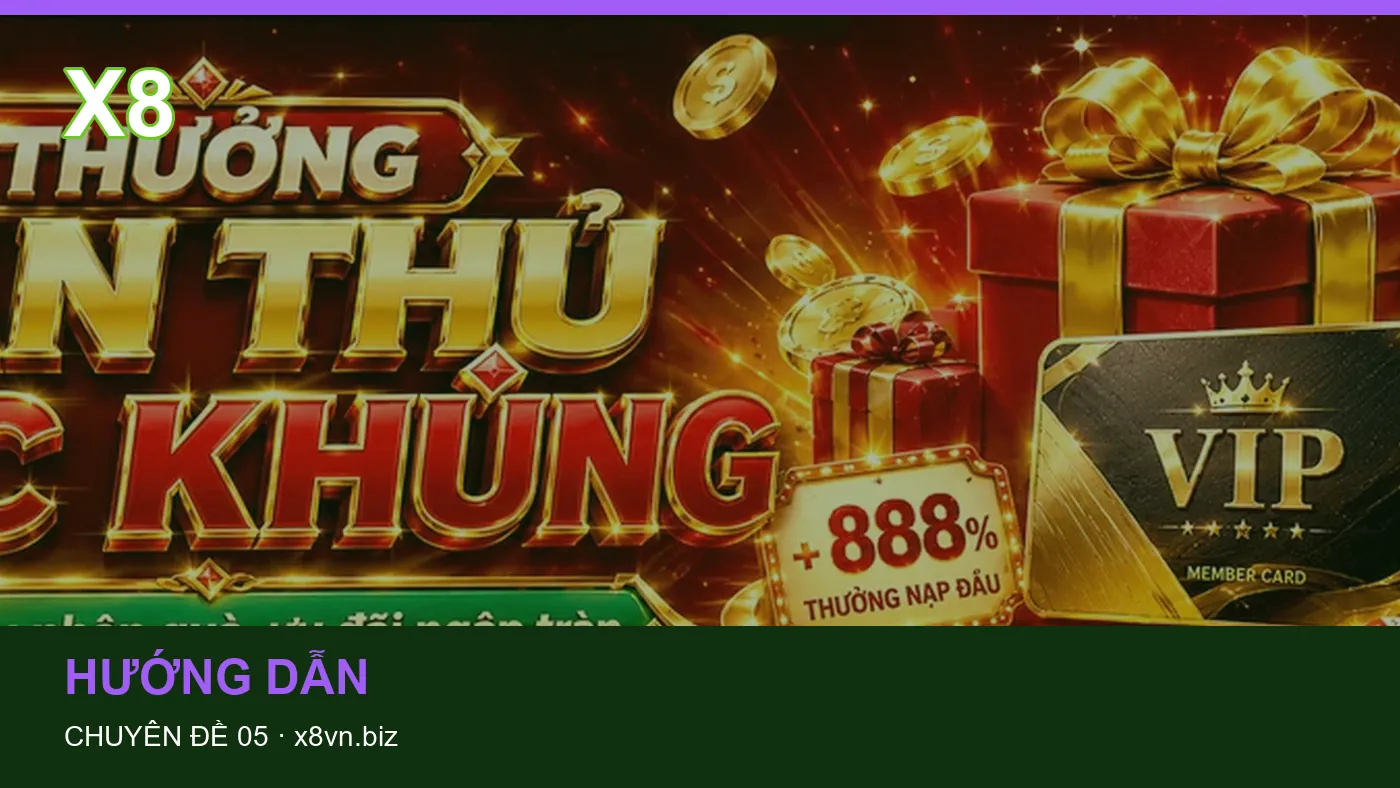Danh sách kiểm tra thông tin Hướng dẫn dành cho người đọc X8